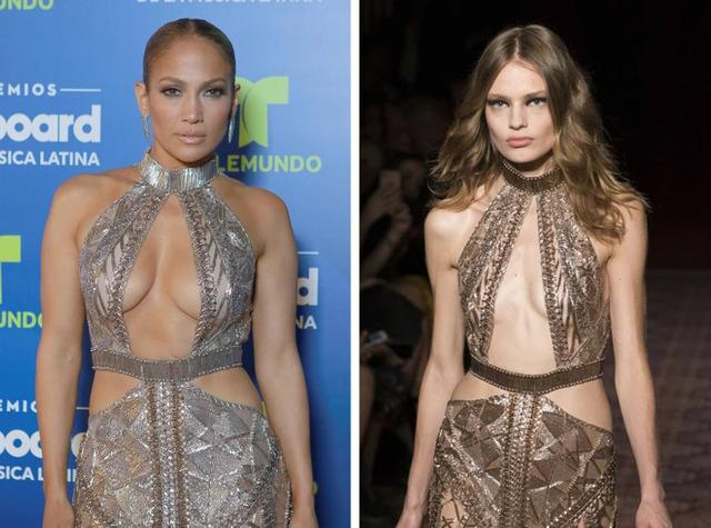 Jennifer Lopez in Julien Macdonald: From Fierce Runway to Sultry Stage